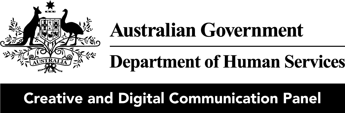Australian Government / Department of Human Services - Creative and Digital Communication Panel logo