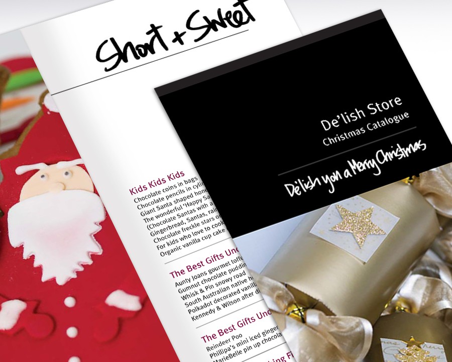 De'lish Christmas brochure