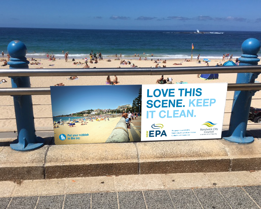 Randwick City Council - Kep it clean - Litter campaign